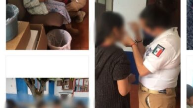 En Pátzcuaro, la policía auxilia a mujer y a sus hijos víctimas de violencia intrafamiliar