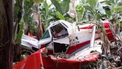 Chocan de frente 2 AVIONETAS en Michoacán; hay dos personas fallecidas