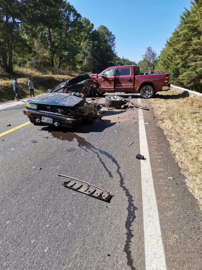 FOTOS: Trágico ACCIDENTE en la carretera Pátzcuaro-Uruapan