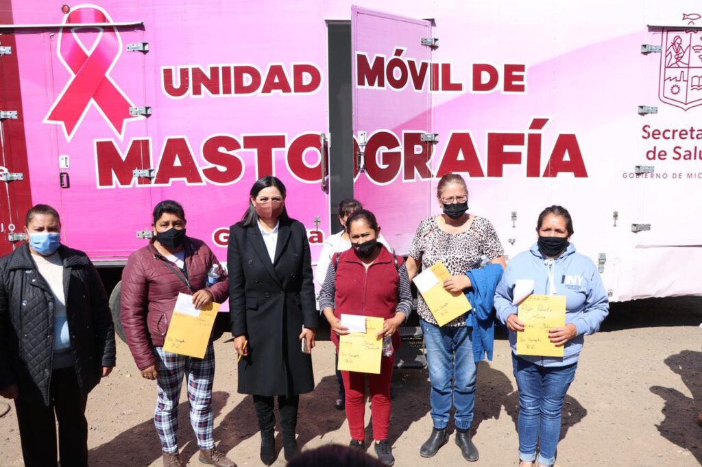 Araceli Saucedo gestiona la llegada del MASTÓGRAFO MÓVIL que brindará servicios GRATUITOS en Salvador Escalante