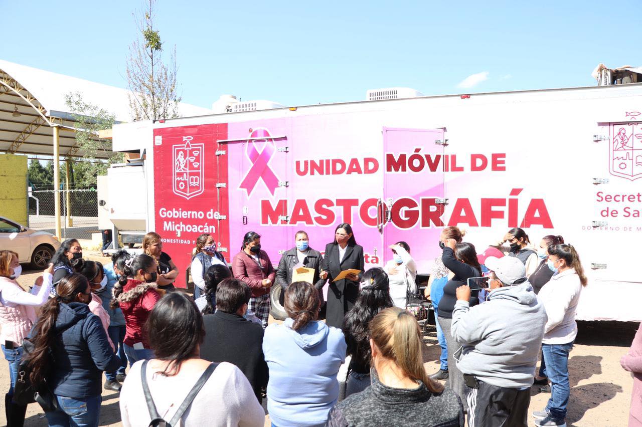 Araceli Saucedo gestiona la llegada del MASTÓGRAFO MÓVIL que brindará servicios GRATUITOS