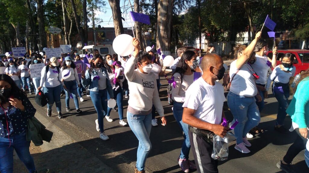 Marcha por Sonia y Cinthya, mujeres asesinadas en Pátzcuaro