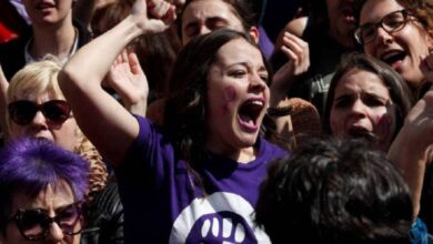 marcha feminista pátzcuaro