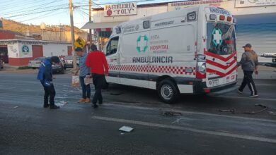 Vuelca ambulancia Pátzcuaro