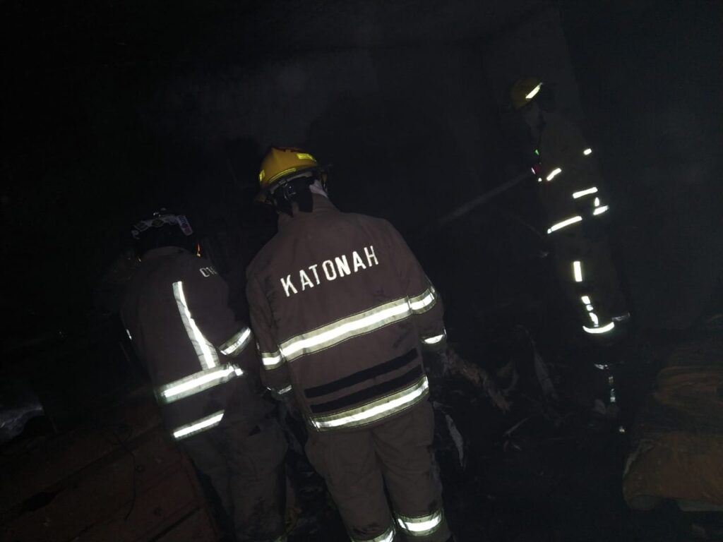 Se incendió una casa en Pátzcuaro