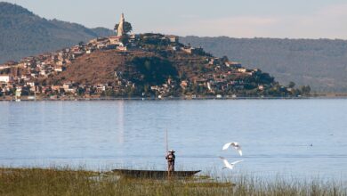 nivel agua Lago de Pátzcuaro