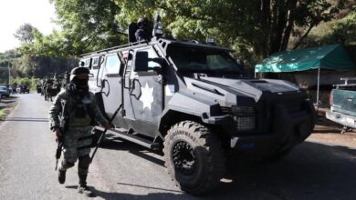 Detenidos, armas y vehículos asegurados, resultado de operativo en San Juan Nuevo Parangaricutiro