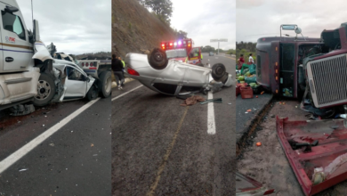 Tres accidentes carretera Pátzcuaro-Lázaro Cárdenas