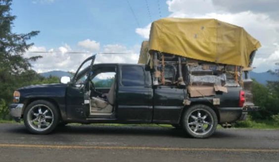 camioneta robada erongaricuaro