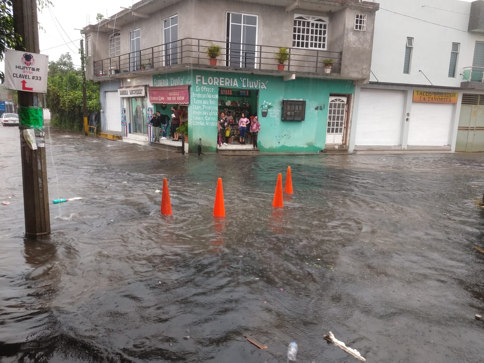 inundacion calle kay