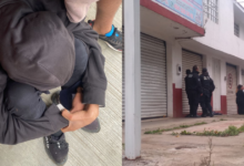 Vecinos Pátzcuaro detienen presunto delincuente