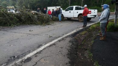bloqueo Pátzcuaro-Uruapan
