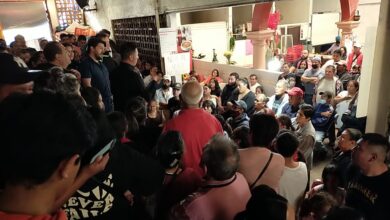 Comerciantes Pátzcuaro protestan Nuevo Mercado