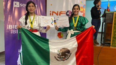 Dos alumnas del plantel Penjamillo del Colegio de Estudios Científicos y Tecnológicos del Estado de Michoacán (Cecytem), ganaron medalla de oro en el XVII Concurso Latinoamericano de Proyectos de Ciencia y Tecnología, Infomatrix Sudamérica 2023, desarrollado en Bogotá, Colombia.