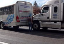 Accidente en autopista Pátzcuaro-Uruapan causa congestionamiento vehicular