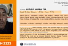 Solicitan ayuda para encontrar a desaparecido en Pátzcuaro