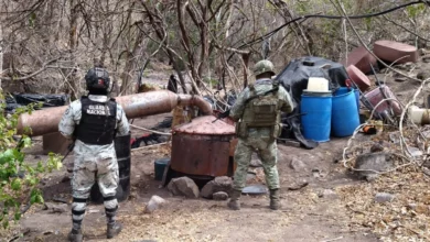 Desmantelan laboratorio de drogas sintéticas en Turicato, Michoacán