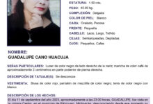 Se busca Guadalupe Cano Huajuca: Desaparecida en Pátzcuaro