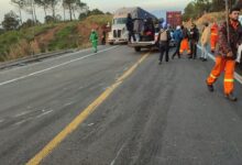 Accidente en la autopista Pátzcuaro - Lázaro Cárdenas