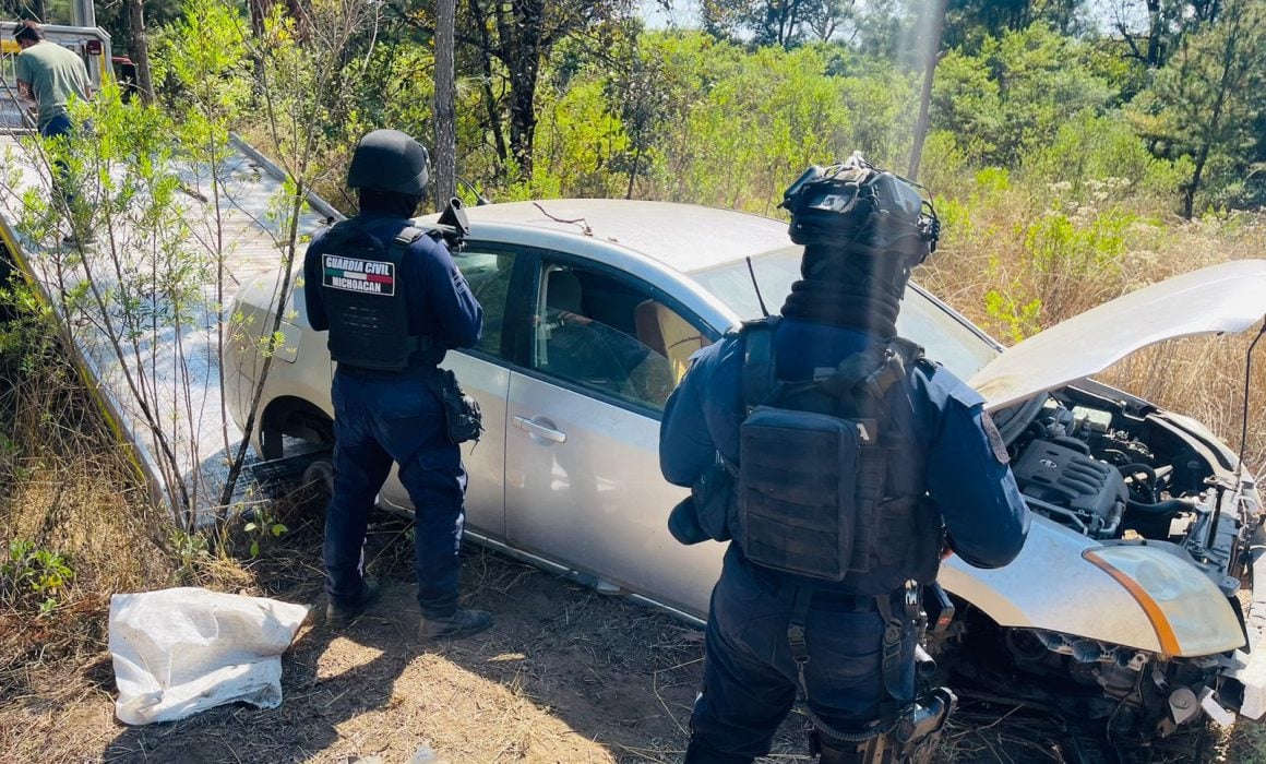 Recuperan 9 vehículos en diversos municipios de Michoacán