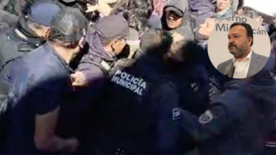 Arreola utiliza fuerza policial contra reclamos ciudadanos