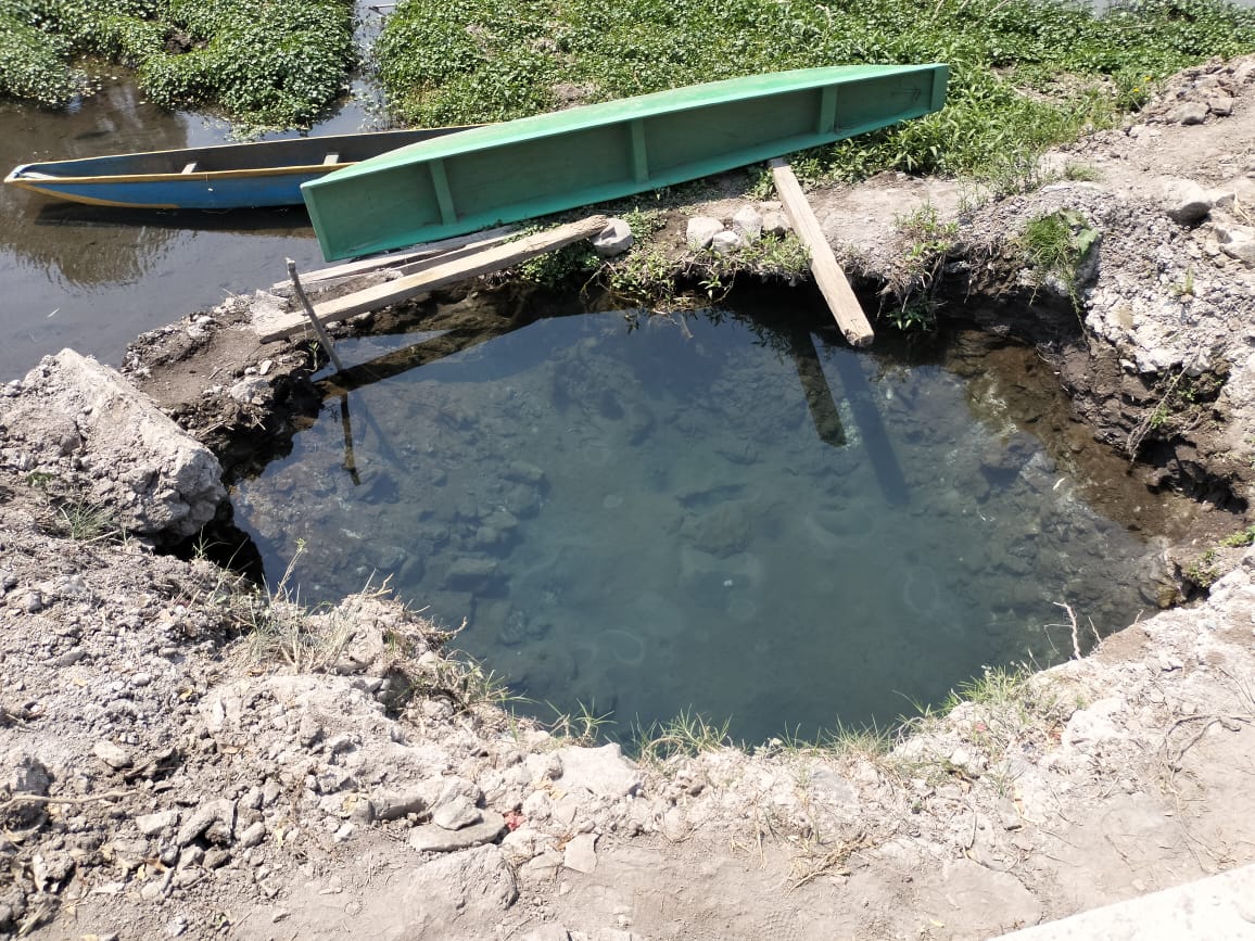 Urandén limpia manantiales y llega agua limpia al Lago de Pátzcuaro