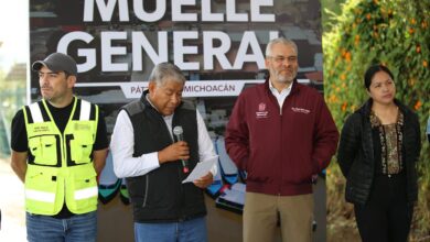 Arranca Bedolla rehabilitación del muelle general del lago de Pátzcuaro