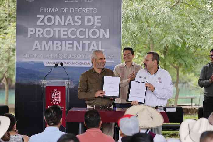 En 3 años Michoacán triplica superficie de Áreas Naturales Protegidas: Bedolla