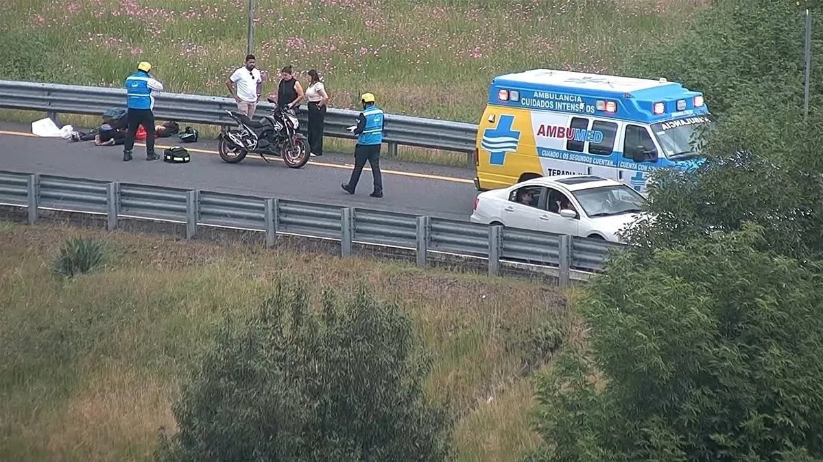 Motociclista fallece en la autopista Pátzcuaro-Morelia