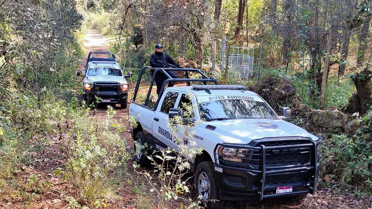 Emboscada en Salvador Escalante deja herido a elemento de la Guardia Civil